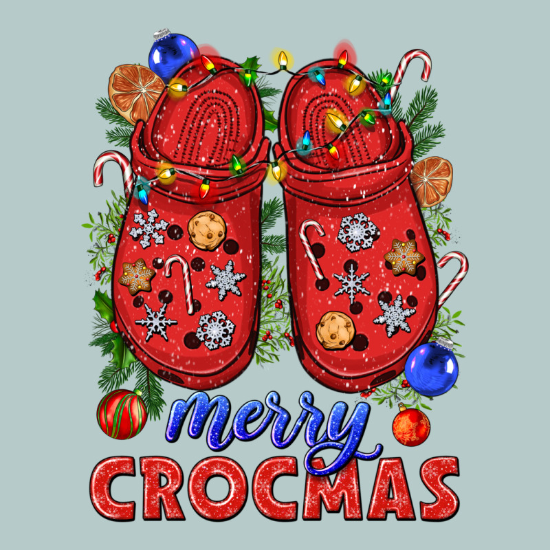 Merry Crocmas Heavy Core Tee by NancyCooperArtShop | Teevron