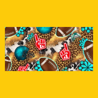 American  Football With Turquoise License Plate Premium Hoodie | Teevron