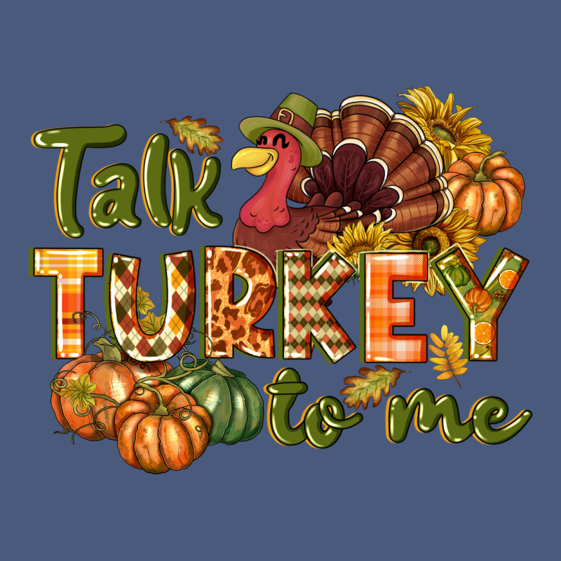 Talk Turkey To Me Thanksgiving P Vintage Hoodie by NancyCooperArtShop | Teevron