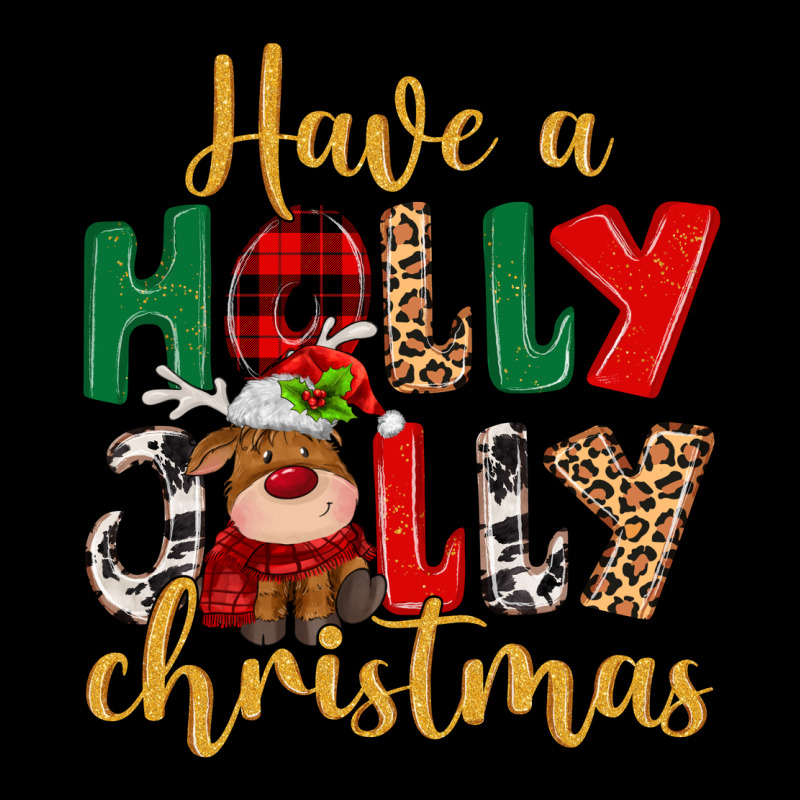 Have A Holly Jolly Christmas Heavy Core Tee by MaliasSmallBusiness | Teevron