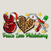 Peace Love Phlebotomy Christmas Heavy Core Tee | Teevron