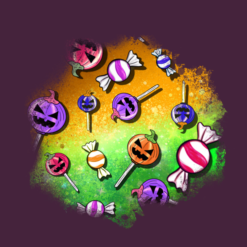 Halloween Candy Patches Premium Tee by BundleAndBundleShop | Teevron