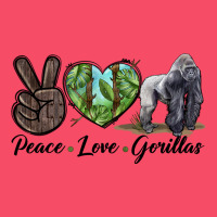 Peace Love Gorillas Premium Sweatshirt | Teevron