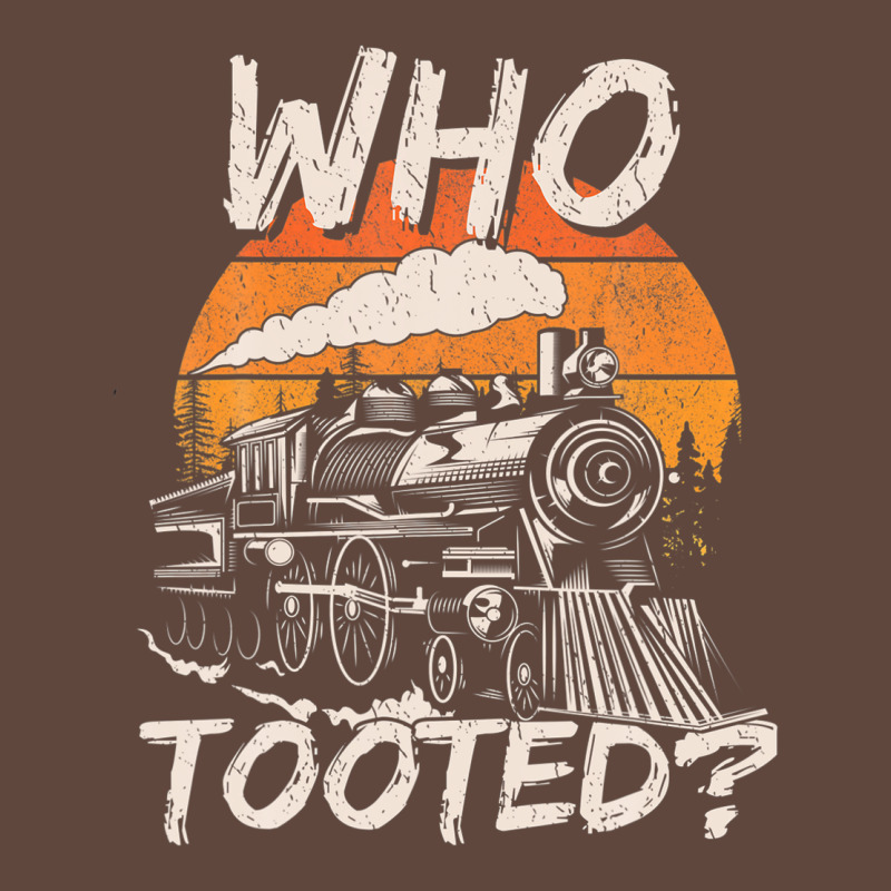 Who Tooted Funny Train Lovers And Railroad Retro Vintage Classic Tee by tuanDangUi | Teevron