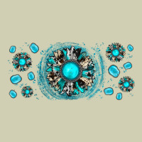 Turquoise Gemstone Sunflower Heavy Core Tee | Teevron