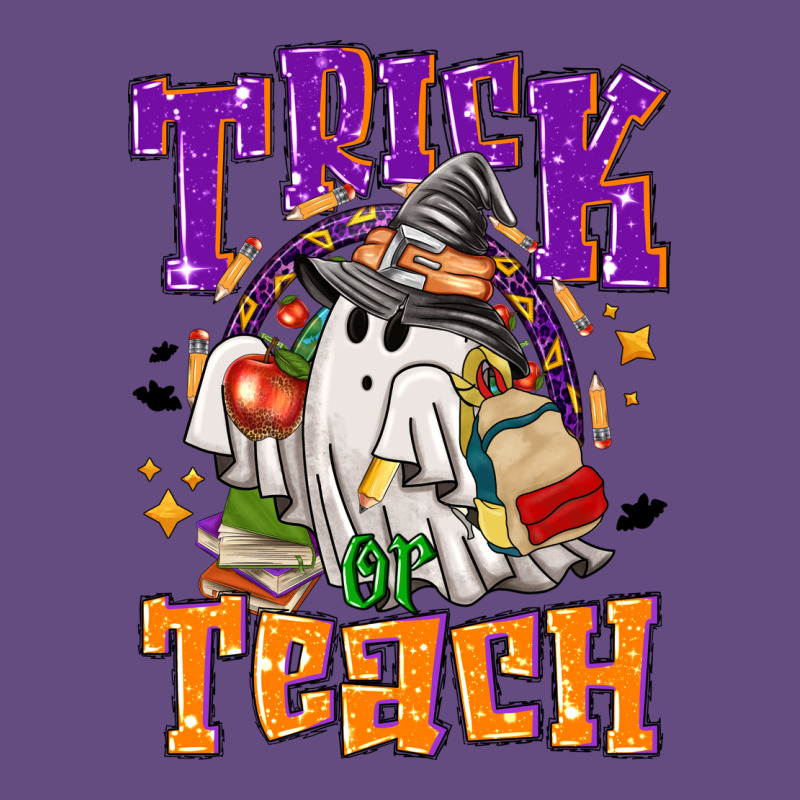 Trick Or Teach Halloween Vintage Hoodie by NancyCooperArtShop | Teevron