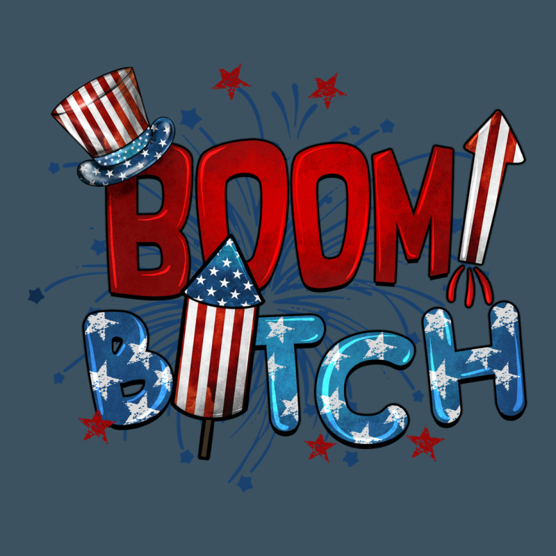Boom Bitch 4th Of July Urban Hoodie by BarkalooDesign | Teevron
