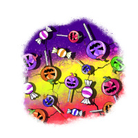halloween candy  patches | Teevron