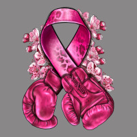 Breast Cancer With Boxing Gloves Vintage Tee | Teevron