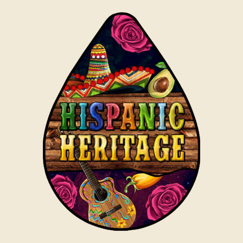 Teardrop Hispanic Heritage Ladies Tee by BundleAndBundleShop | Teevron
