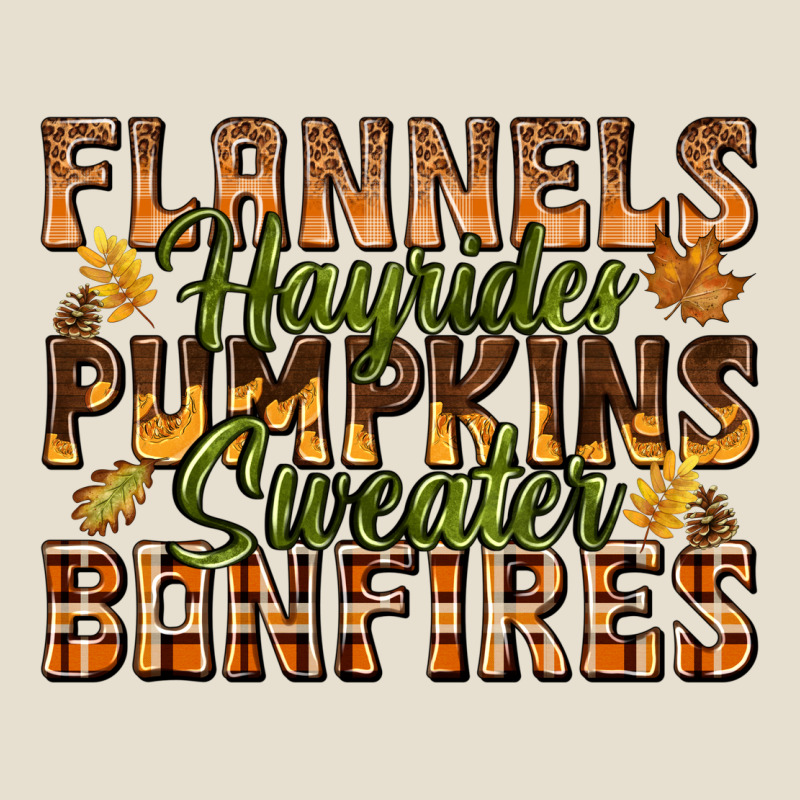 Flannels Hayrides Pumpkins Urban Heavy Tee by texasbilliewilder | Teevron