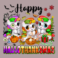 Happy Hallothanksmas Unicorns Vintage Hoodie | Teevron