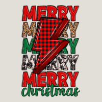 Merry Christmas Lightning Bolt Heavy Core Tee | Teevron