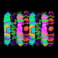 Tie Dye Brushstrokes Ladies Tee | Teevron