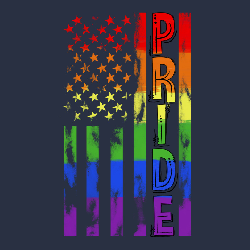 Lgbtq Pride American Flag Heavyweight Sweatshirt by FaDigitalArtStudio | Teevron