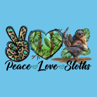 Peace Love Sloths Premium Sweatshirt | Teevron