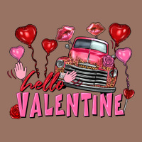 Hello Valentine Valentine's Day Truck Premium Hoodie | Teevron