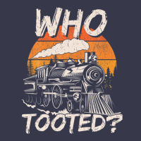 Who Tooted Funny Train Lovers And Railroad Retro Vintage Long Sleeve Tee | Teevron