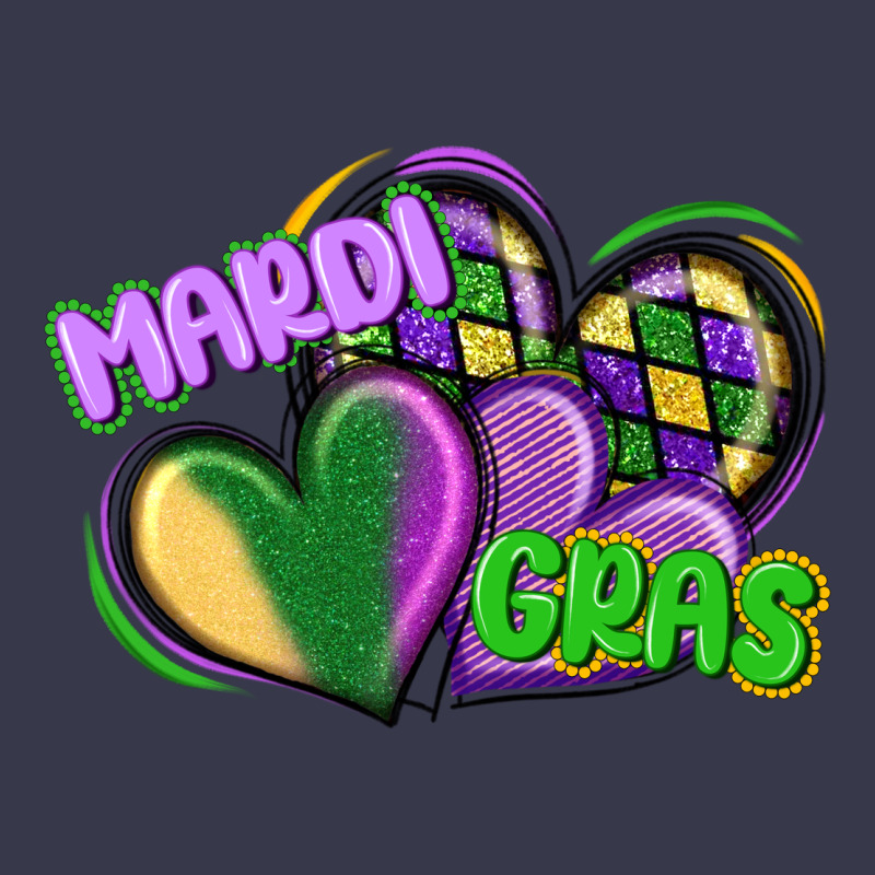 Mardi Gras Heart Long Sleeve Tee by CowGirlArtShop | Teevron