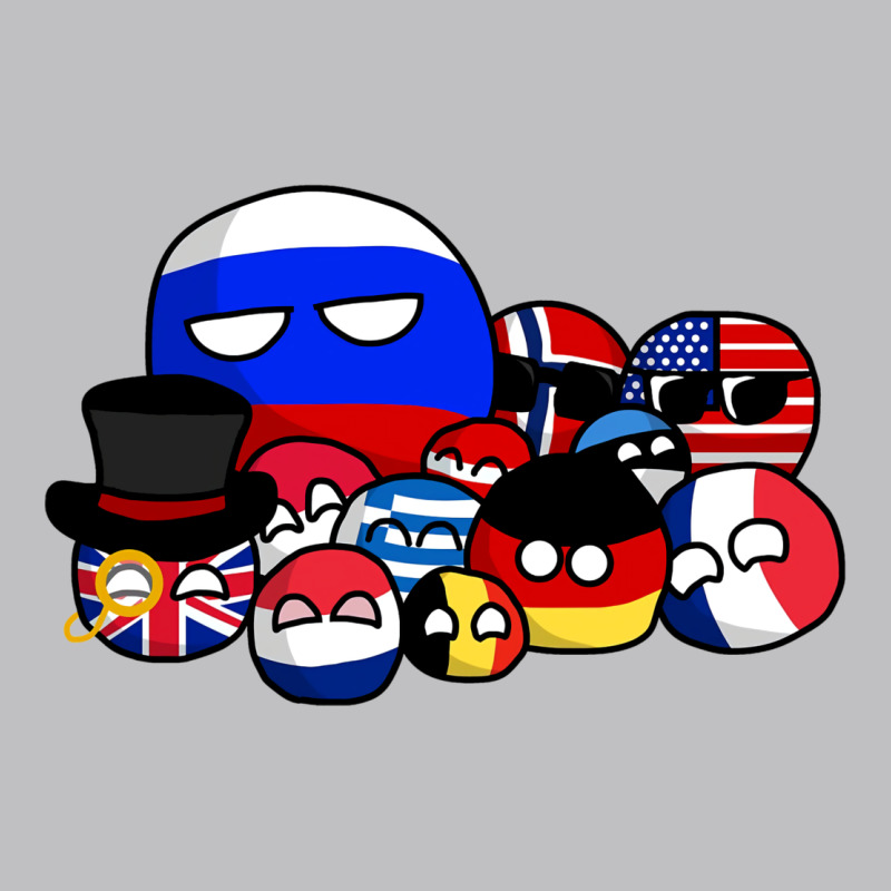 Countryballs Pullover Long Sleeve Tee by tuanDangUi | Teevron