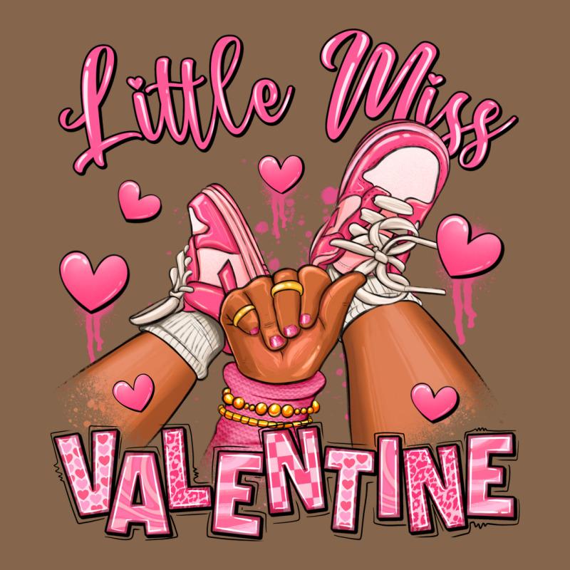 Little Miss Valentine Afro Kid Sneakers Premium Tee by RanaPortraitStore | Teevron
