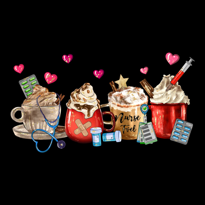Nurse Coffee Cups Heavy Core Tee by MaliasSmallBusiness | Teevron
