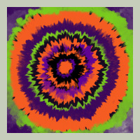 Halloween Tie  Dye Pattern Ladies Tee | Teevron