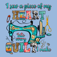 I Sew A Piece Of My Heart Into Every Quilt I Make Premium Hoodie | Teevron