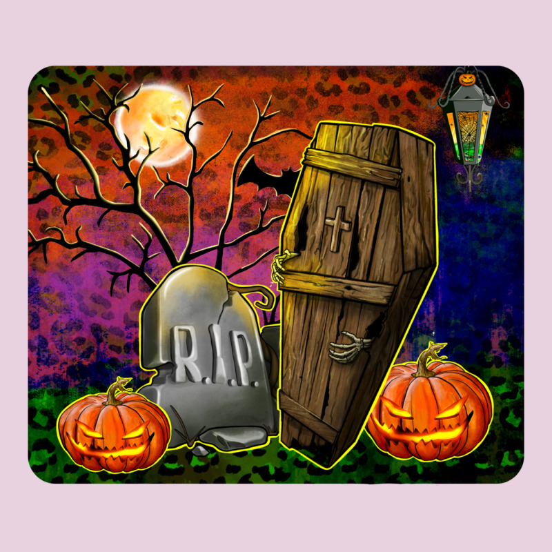 Headstone And Coffin Mousepad Ladies Tee by BundleAndBundleShop | Teevron