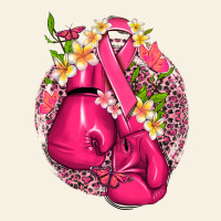 Cancer Boxing Gloves With Ribbon Vintage Tee | Teevron