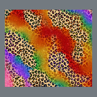Pride Rainbow Leopard Design Heavyweight Sweatshirt | Teevron