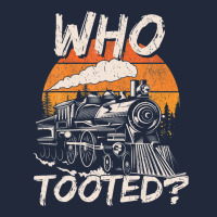 Who Tooted Funny Train Lovers And Railroad Retro Vintage Premium Sweatshirt | Teevron