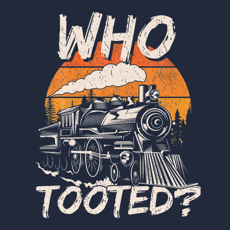 Who Tooted Funny Train Lovers And Railroad Retro Vintage Premium Sweatshirt by tuanDangUi | Teevron