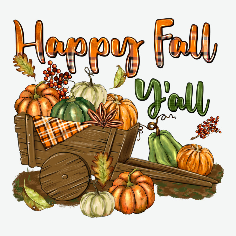 Happy Fall Y'all Urban Heavy Tee by texasbilliewilder | Teevron