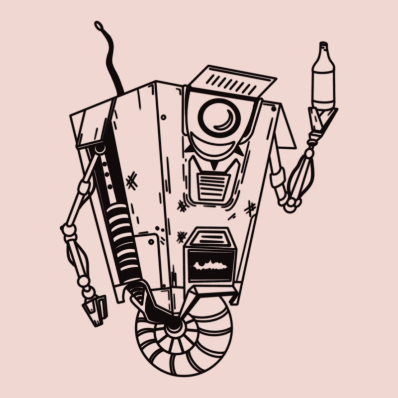 B&w Claptrap   Borderlands Premium Sweatshirt by tuanDangUi | Teevron