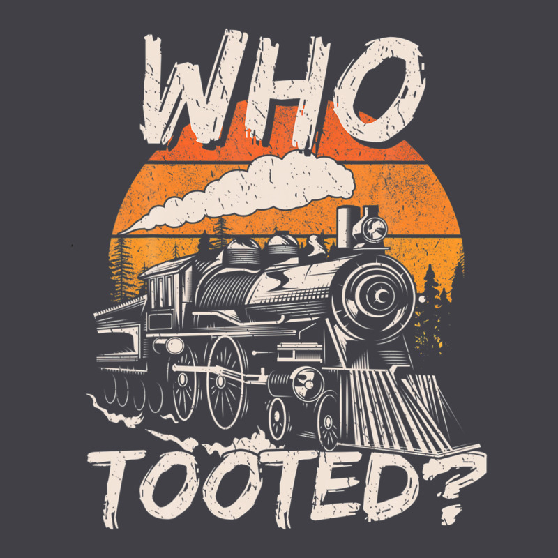 Who Tooted Funny Train Lovers And Railroad Retro Vintage Heavyweight Hoodie by tuanDangUi | Teevron