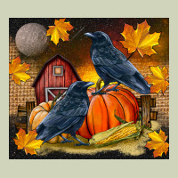 Fall Crow Heavyweight Hoodie | Teevron
