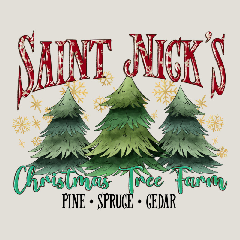 Saint Nick's Christmas Tree Farm Heavy Core Tee by MaliasSmallBusiness | Teevron