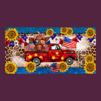4th Of July Truck Cow License Plate Urban Hoodie | Teevron