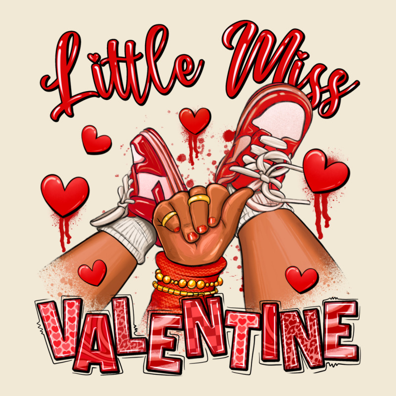 Little Miss Valentine Afro Kid Sneakers Premium Tee by RanaPortraitStore | Teevron