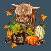 Heifer With Pumpkins Urban Heavy Tee | Teevron