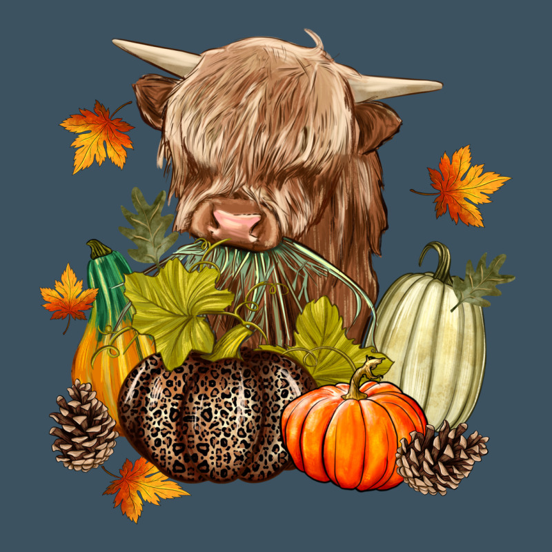 Heifer With Pumpkins Urban Heavy Tee by texasbilliewilder | Teevron