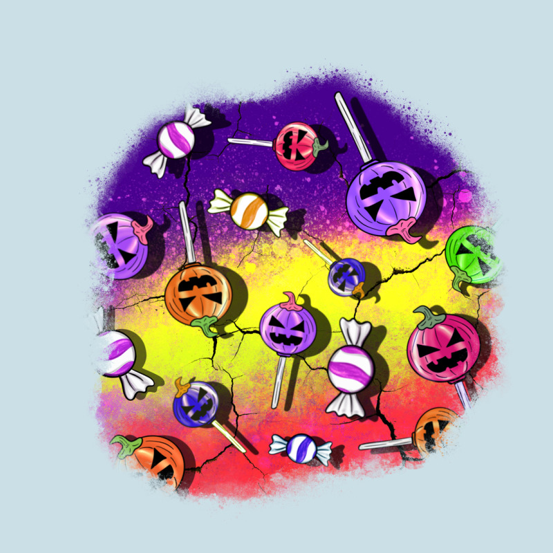 Halloween Candy  Patches Ladies Tee by BundleAndBundleShop | Teevron