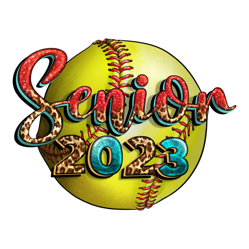 Softball Senior 2023 Premium Tee by BundleAndBundleShop | Teevron