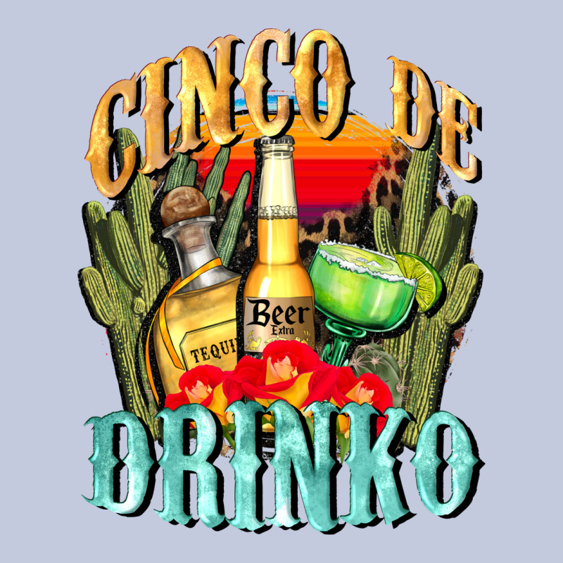 Cinco De Drinko Cinco De Mayo Long Sleeve Tee by CowGirlArtShop | Teevron