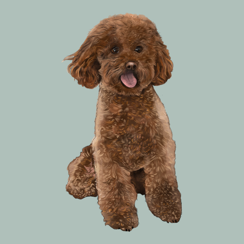 Poodles Dog Lllustrations Heavyweight Hoodie by LillyAllenDesigns | Teevron