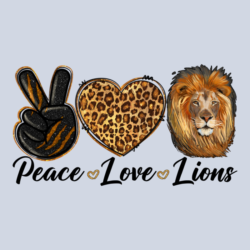 Peace Love Lion Head Premium Sweatshirt by LillyAllenDesigns | Teevron
