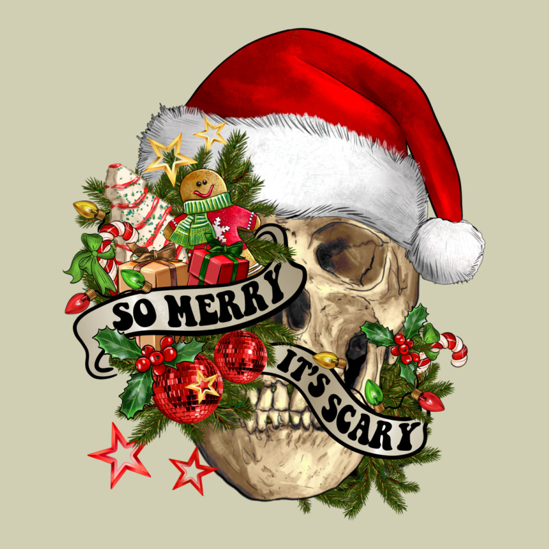 So Merry It's Scary Heavy Core Tee by NancyCooperArtShop | Teevron