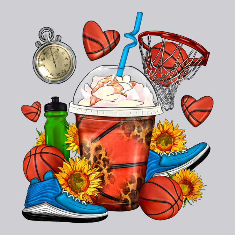Basketball Frappe Coffee Heavyweight Sweatshirt by FaDigitalArtStudio | Teevron