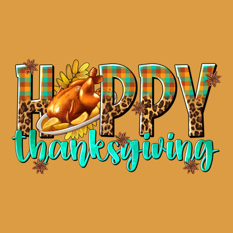 Happy Thanksgiving With Turkey Urban Heavy Tee by texasbilliewilder | Teevron